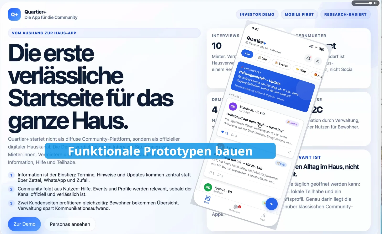 Funktionale Prototypen bauen