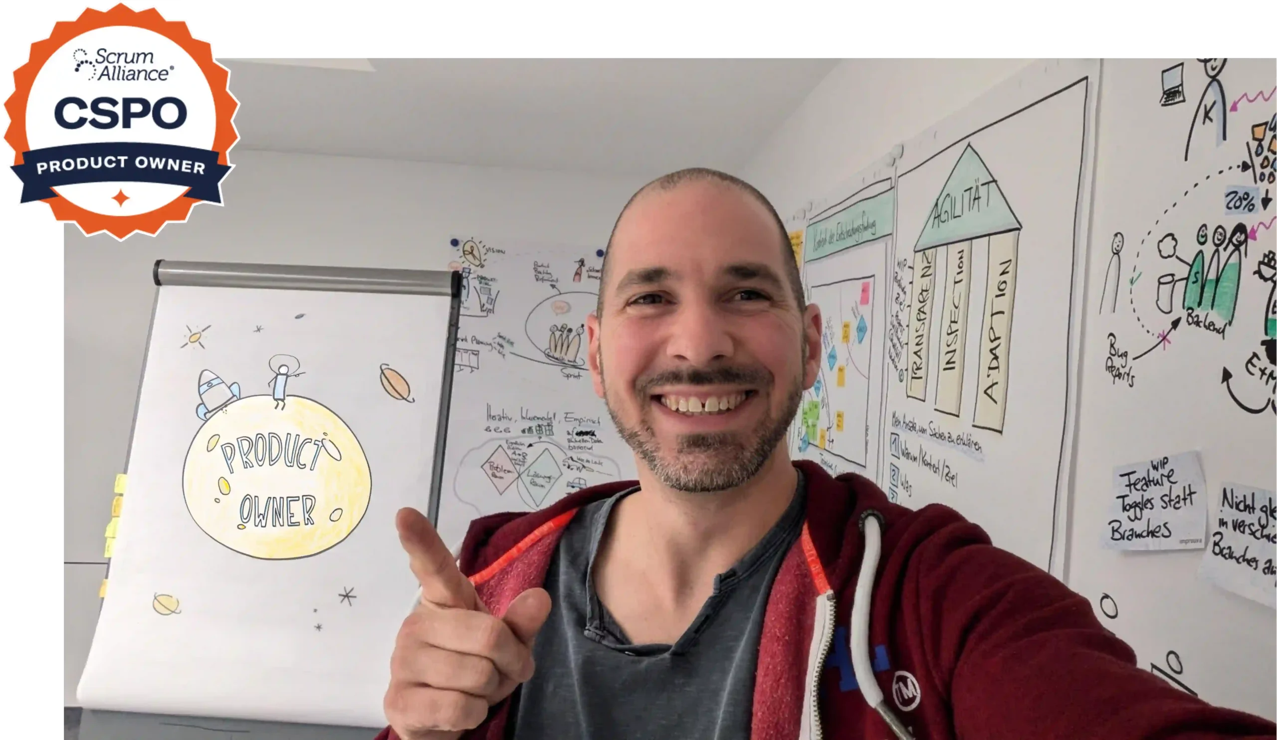 Certified Scrum Product Owner Training mit Sebastian